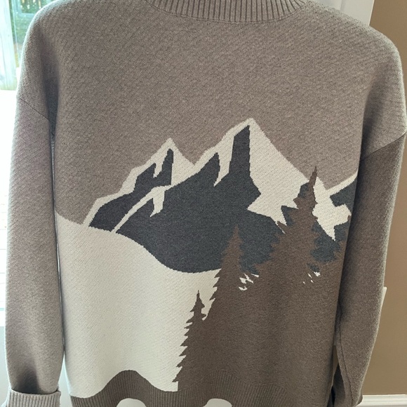 Alp N Rock Mock Neck Organic Blend Sweater - Picture 2 of 4